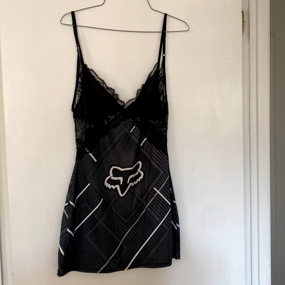 Fox racing mini dress